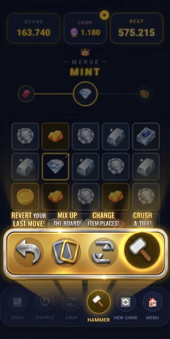 Merge Mint: Wealth Puzzle screenshot